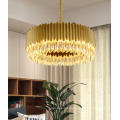 Luxury crystal pendant lights chandeliers for hotel lobby